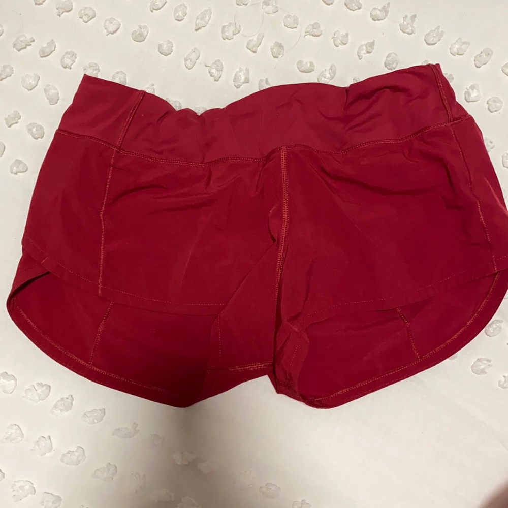 Lululemon speed shorts